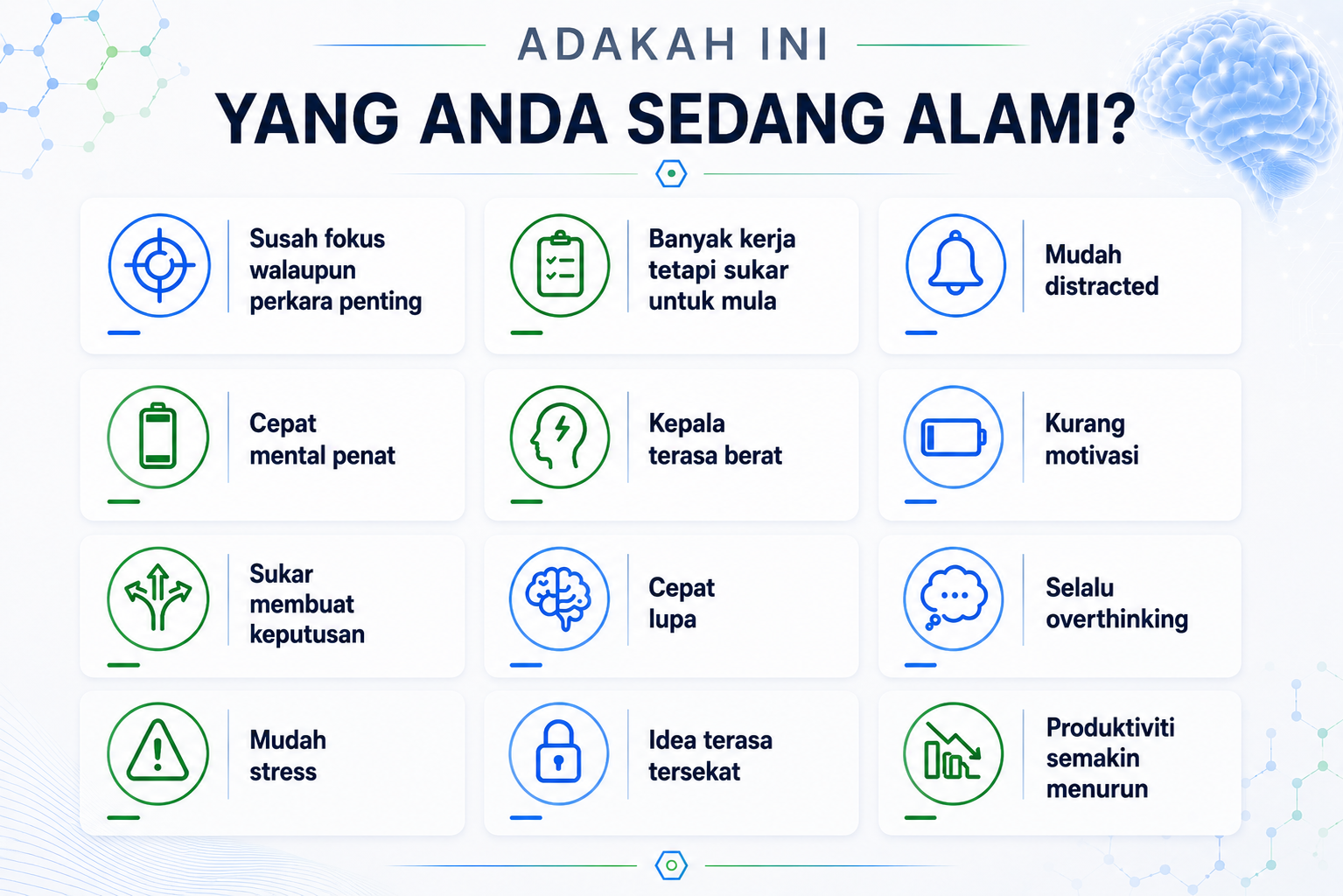 Simptom prestasi mental